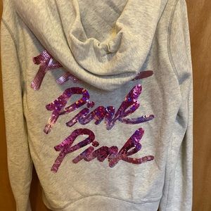 Wonen’s Victoria’s Secret Pink zip up hoodie